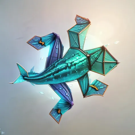 glasstech transparent scifi Blue Lizard, top view, simple white background, white, no_shadow <lora:GlassTech-20:1.0>
