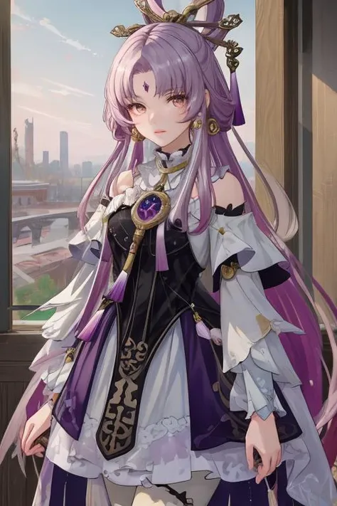 <lora:more_details:0.3>, (Masterpiece, top quality, best quality, official art, beautiful and aesthetic:1.2), (1girl:1.3), fuxuan, <lora:fuxuanV3c:0.7>
