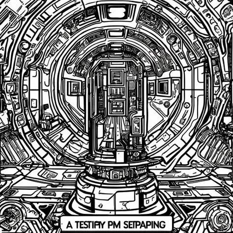 textless, best quality, line art adventure (military space serphm:1.2)