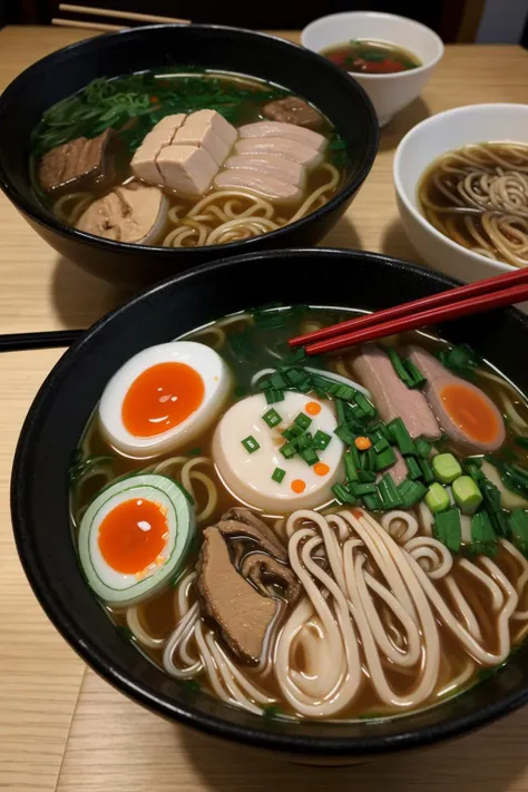 Food, Ramen, Shoyu Ramen, Japanese Soup, Photograph