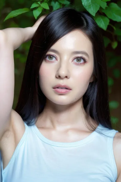 masterpiece,beautiful,extremely detailed,finely detailed,exquisite,(ultra high res),(8k UHD best quality), (realistic, photo-realistic:1.37), depth_of,blurry_background, photo_inset,Dramatic lighting,reference_inset,photo_background,photorealistic,looking_at_viewer,1girl,detailed skin,shiny skin,(((upper body))),becky <lora:becky:1>