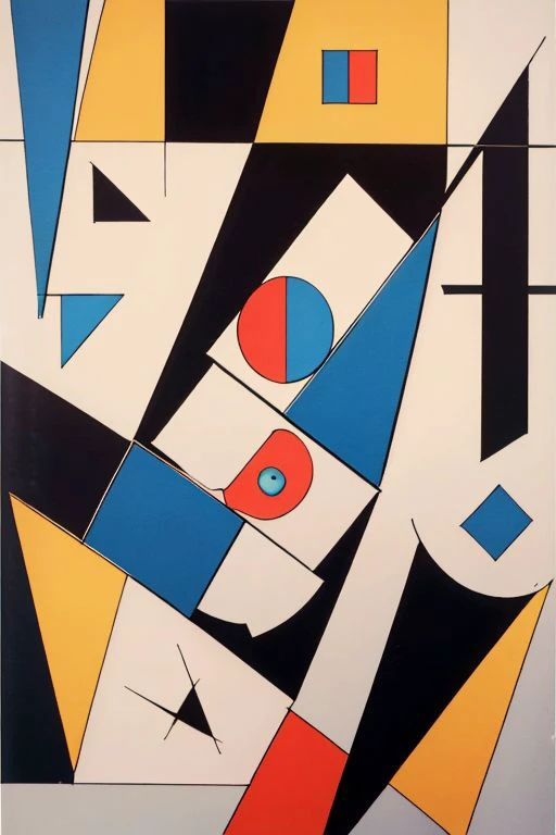 <lora:Cubism_last:0.8>,1girl,Cubism,fragmented,geometric,multiple perspectives,abstract,analytical,innovative,dynamic by Pablo Picasso,Georges Braque,Juan Gris,, (masterpiece, best quality, high quality, highres, ultra-detailed),