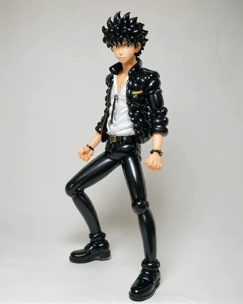 concept art, <lora:PAseer-SDXL-EveryThingIsBalloon:1> a balloon Spike Spiegel , highly detailed, 8k, sharp, professional, clear, high contrast, high saturated, vivid deep blacks, crystal clear
