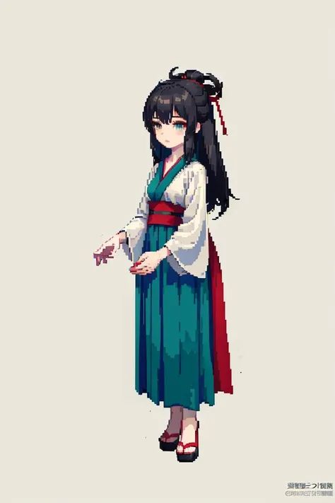 (masterpiece, top quality, best quality), pixel,pixel art,1girl, full body, hanfu,
<lora:pixel_f2:0.5> <lora:elegantHanfuRuqun_v10:0.9>