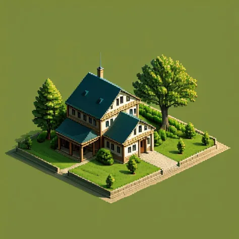 (masterpiece, top quality, best quality), pixel,pixel art,house,trees,river,grass,multiple girls,
<lora:pixel_4:0.4>
