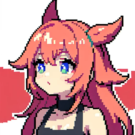 maximum quality, pixel,arte de pixel, nu, corpo todo , sem fundo, estilo Guilty Gear, Baiken