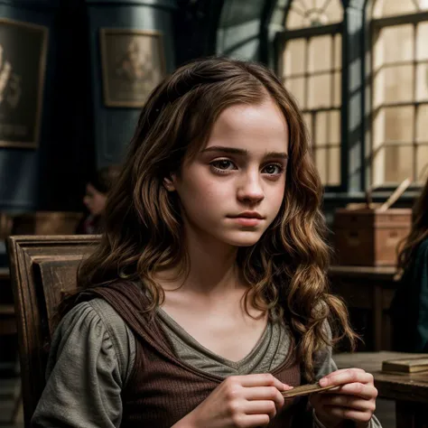 masterpiece, 8k, hi-res, award winning, (highest quailty:1.5),
<lora:add_detail:1> girl , hogwarts, <lora:Hermione Granger:1> ermione