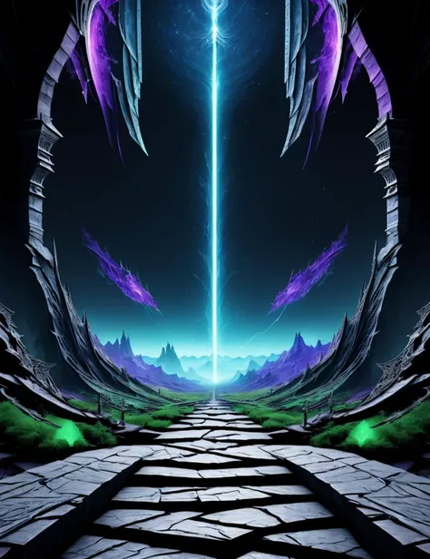 ((best quality)), ((masterpiece)), ((realistic,digital art)), (hyper detailed), DonMD4rk3lv3s Canyon Force Field,Sill, <lora:DonMD4rk3lv3s-000008:0.8>