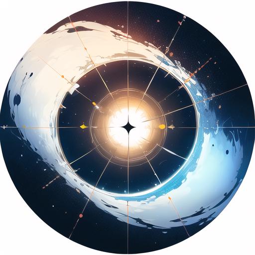 A close up of a clock with a star in the center - SeaArt AI
