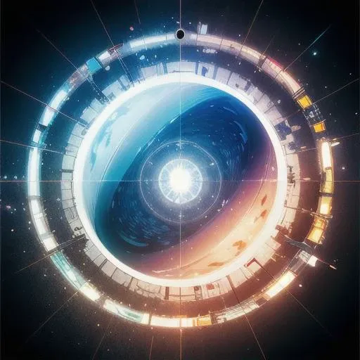 (masterpiece:1.2), best quality, hyperrealistic vortex in a circle, midjourney, <lora:midjourney:0.7>