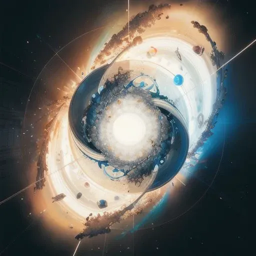 (masterpiece:1.2), best quality, hyperrealistic vortex in a circle, midjourney, <lora:midjourney:0.7>
