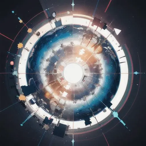 (masterpiece:1.2), best quality, hyperrealistic vortex in a circle, midjourney, <lora:midjourney:0.7>