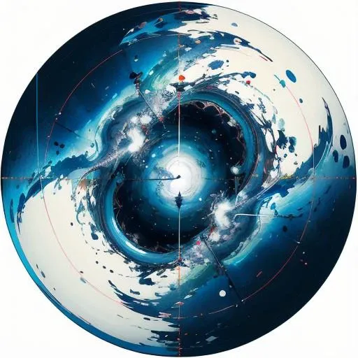 (masterpiece:1.2), best quality, hyperrealistic vortex in a circle, midjourney, <lora:midjourney:0.7>