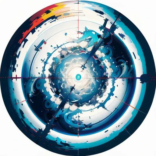 (masterpiece:1.2), best quality, hyperrealistic vortex in a circle, midjourney, <lora:midjourney:0.7>