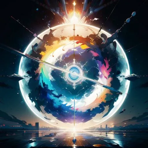 (masterpiece:1.2), best quality, hyperrealistic vortex in a circle, midjourney, <lora:midjourney:0.7>
