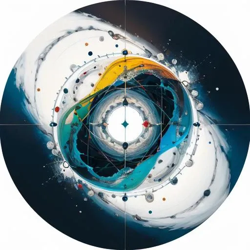 (masterpiece:1.2), best quality, hyperrealistic vortex in a circle, midjourney, <lora:midjourney:0.7>