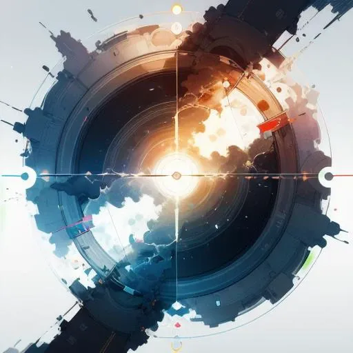 (masterpiece:1.2), best quality, hyperrealistic vortex in a circle, midjourney, <lora:midjourney:0.7>
