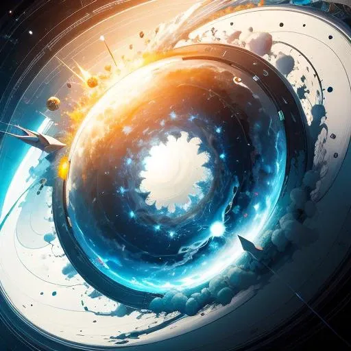 (masterpiece:1.2), best quality, hyperrealistic vortex in a circle, midjourney, <lora:midjourney:0.7>