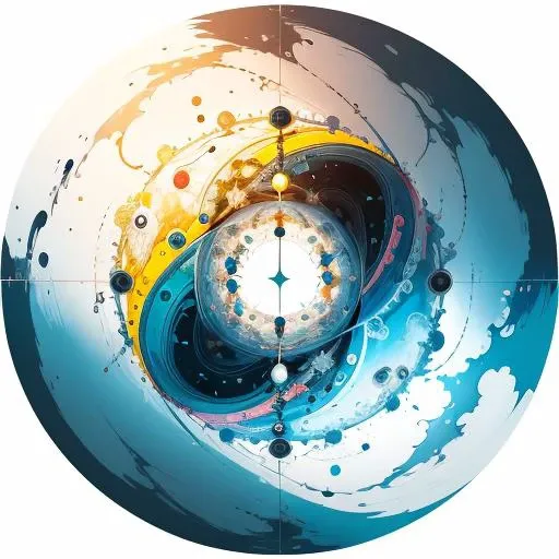 (masterpiece:1.2), best quality, hyperrealistic vortex in a circle, midjourney, <lora:midjourney:0.7>