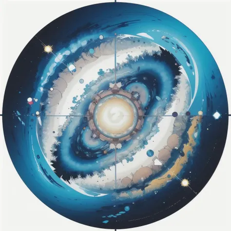 (masterpiece:1.2), best quality, hyperrealistic vortex in a circle, midjourney, <lora:midjourney:0.7>