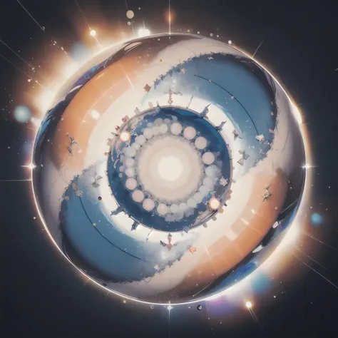 (masterpiece:1.2), best quality, hyperrealistic vortex in a circle, midjourney, <lora:midjourney:0.7>