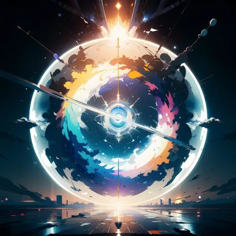 (masterpiece:1.2), best quality, hyperrealistic vortex in a circle, midjourney, <lora:midjourney:0.7>