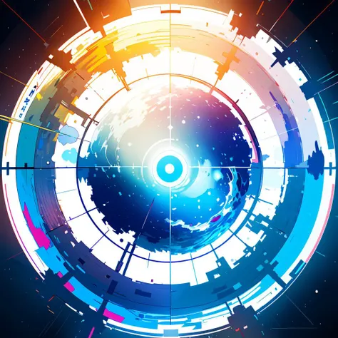 (masterpiece:1.2), best quality, hyperrealistic vortex in a circle, midjourney, <lora:midjourney:0.7>