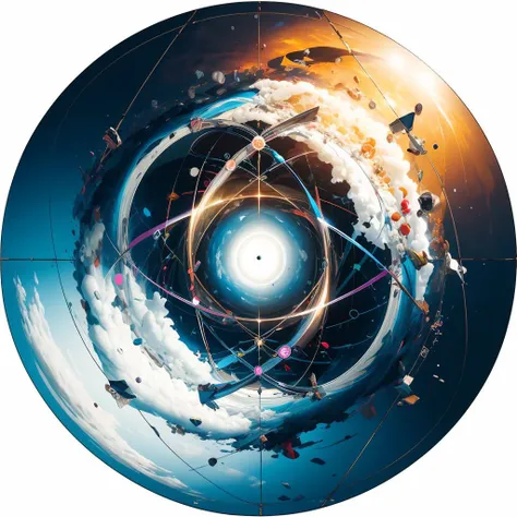 (masterpiece:1.2), best quality, hyperrealistic vortex in a circle, midjourney, <lora:midjourney:0.7>