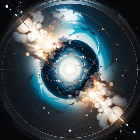 (masterpiece:1.2), best quality, hyperrealistic vortex in a circle, midjourney, <lora:midjourney:0.7>