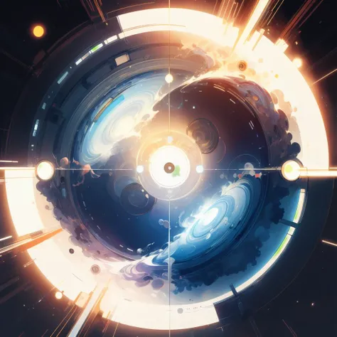 (masterpiece:1.2), best quality, hyperrealistic vortex in a circle, midjourney, <lora:midjourney:0.7>