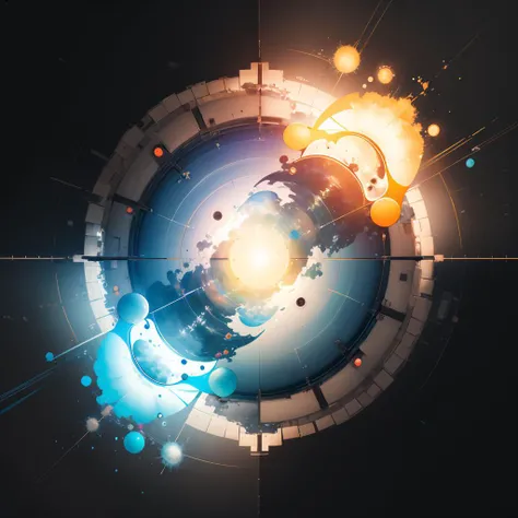 (masterpiece:1.2), best quality, hyperrealistic vortex in a circle, midjourney, <lora:midjourney:0.7>
