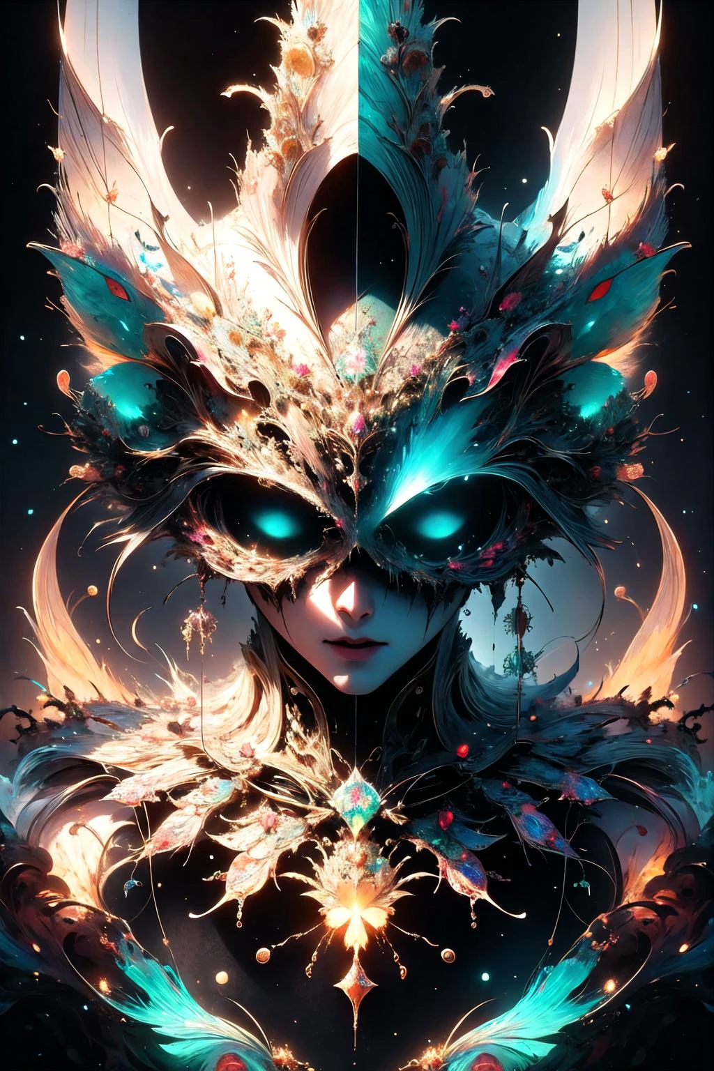 <lora:aurora-style-richy-v1:1>, aurorastyle,
beautiful butterfly anatomy diagram, bold shūji, chart, schematics, infographic, scientific, measurements, abstract, surreal, collage, new media design, poster, colorful highlights, tarot card, glowing ruins, marginalia, 8k, extremely detailed, dark color palette, style of Katsuhiro Otomo, Masamune Shiro, pantone, on black canvas, typography annotations,