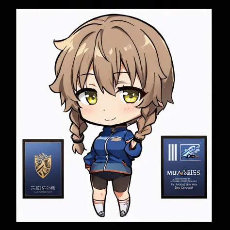 (masterpiece, best quality:1.2), chibi, simple background, white background, solo, 1girl, amane suzuha, smile, looking at viewer, track jacket, bike shorts <lyco:DarkCabalChibiStyle:1.0> <lora:steinsgate_amane:0.9>