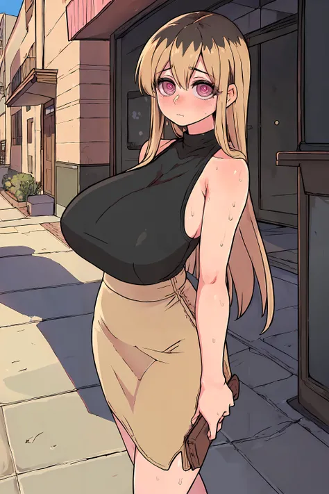 (masterpiece:1.4), (best quality), (detailed), (8k), <lora:thickline_fp16:0.9>, <lora:ochiai_v2-06:0.7>, ochiai, (@ @:1.5), face, pink eyes, nervous, looking at viewer,