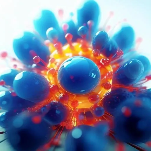 neuron core, no humans, depth of field, still life, scenery <lora:neurocore:0.9>