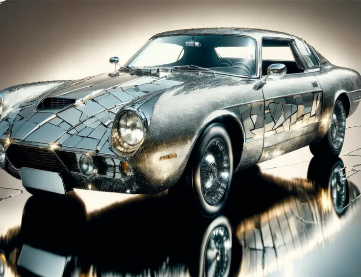 masterpiece, awesome quality, cinematic lighting, detailed, DonMBr0ck3nM1rr0r massive vintage car, door handles,
adjustable mirrors, step bars,
electrum, utilitarian,
coarse grain, <lora:DonMBr0ck3nM1rr0r:1>