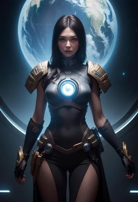 oil on matte canvas, sharp details, the expanse scifi spacescape ceres colony, intricate, highly detailed, digital painting, rich color, smooth, sharp focus, illustration, Unreal Engine 5, 8K, art by artgerm and greg rutkowski and alphonse mucha, a woman