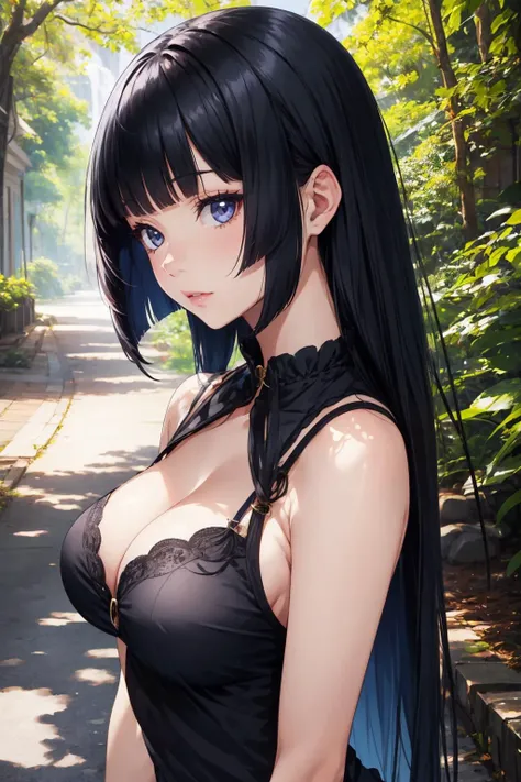a Beautiful 25 year old woman, black bra, black background, sad expression, touch of the dramatic, Emphasis on the collarbone, 
