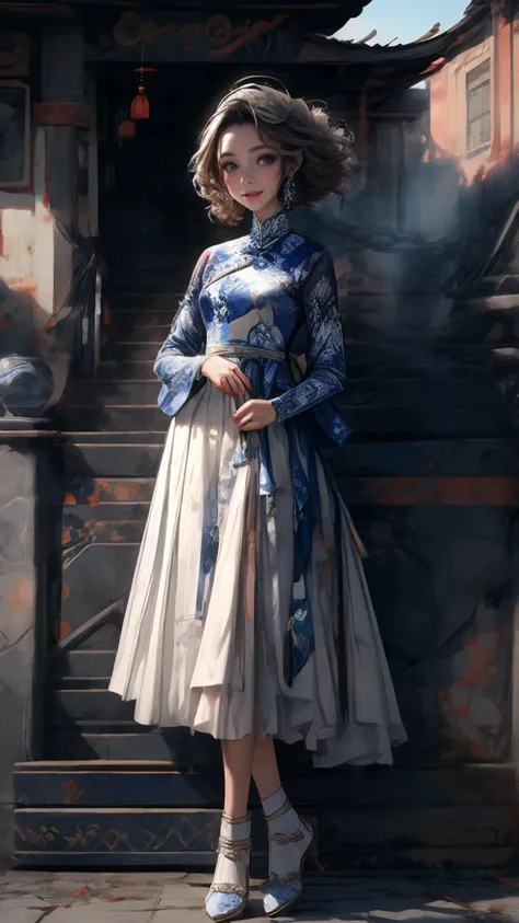 (Realistic),masterpiece,best quality,highest detail,depth of field,aesthetic,looking at viewer,cowboy shot,
1girl,photo of a cute girl,full body,light smile,charming,20yo,asymmetrical hair.Hair over one eye,Lavender hair,Maple Red,Ao Dai,Suede,outdoors,Praying,qinghua,Áo dài,
<lora:GoodHands-vanilla:1>,<lora:add_detail:1>,<lora:Better light:1>,<lora:qinghua50:0.8>,