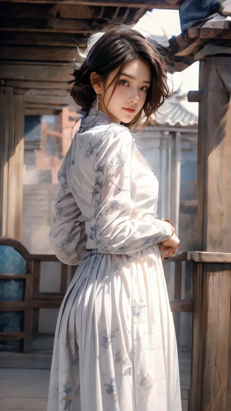 (Realistic),masterpiece,best quality,highest detail,depth of field,aesthetic,looking at viewer,cowboy shot,
1girl,photo of a cute girl,full body,light smile,charming,20yo,chinese buns hair.Newly washed hair,Turquoise hair,Soft Pink,Baju Kurung,Sequins,outdoors,Hugging,qinghua,Gown,
<lora:GoodHands-vanilla:1>,<lora:add_detail:1>,<lora:Better light:1>,<lora:qinghua50:0.8>,