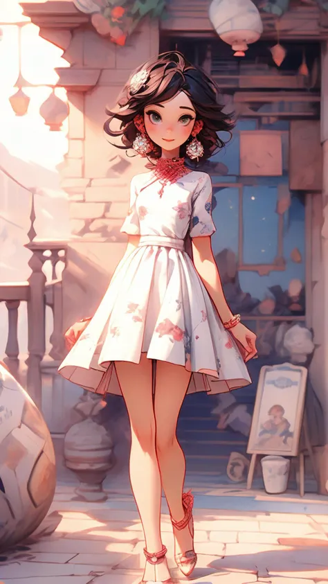 (Realistic),masterpiece,best quality,highest detail,depth of field,aesthetic,looking at viewer,cowboy shot,
1girl,photo of a cute girl,full body,light smile,charming,20yo,Half-Up Half-Down Hair.Blunt bangs,Lavender hair,Lavender,Kurta pajama,Sequin,outdoors,Dancing,qinghua,LBD,
<lora:GoodHands-vanilla:1>,<lora:add_detail:1>,<lora:Better light:1>,<lora:qinghua50:0.8>,