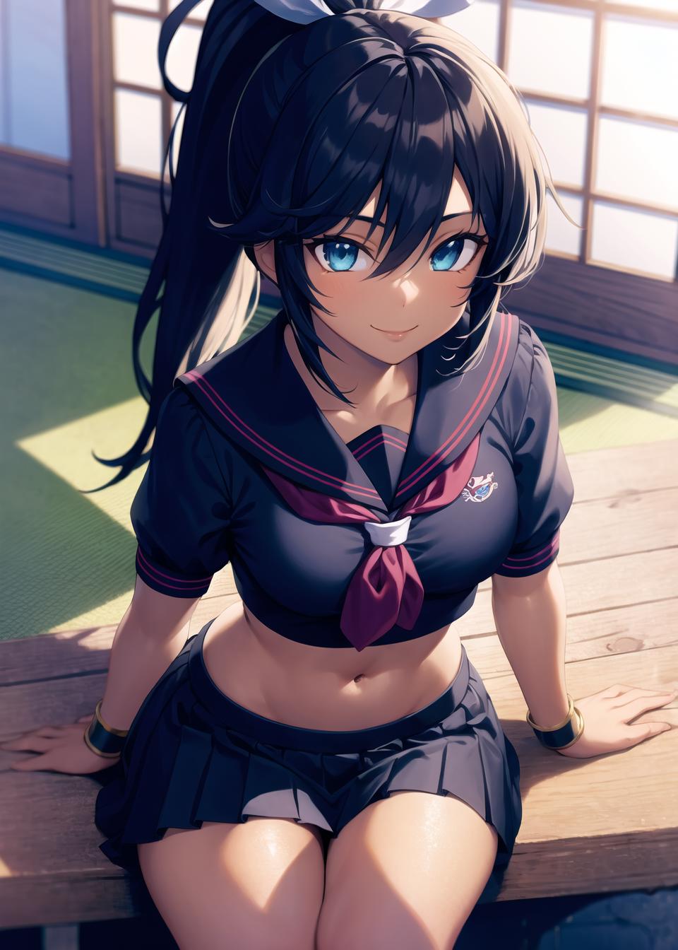 homura(senran_kagura)焰(闪乱神乐)azur lane colab碧蓝航线联动 v1.0