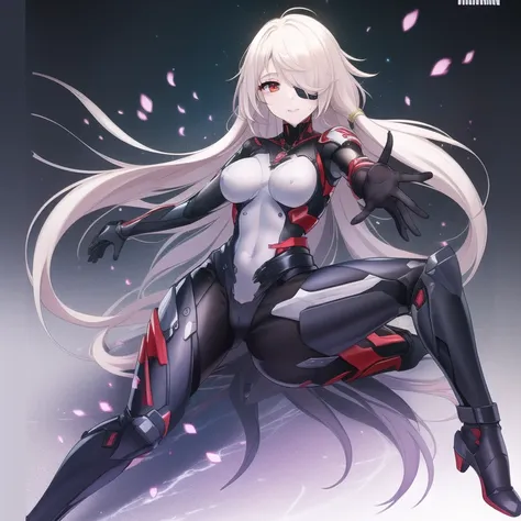 atdan, <lora:atdanStyleLora_lk:0.6>, <lora:Nemesis 4:0.5>, bodysuit, gloves, red eyes, hair covering one eye, masterpiece, best quality