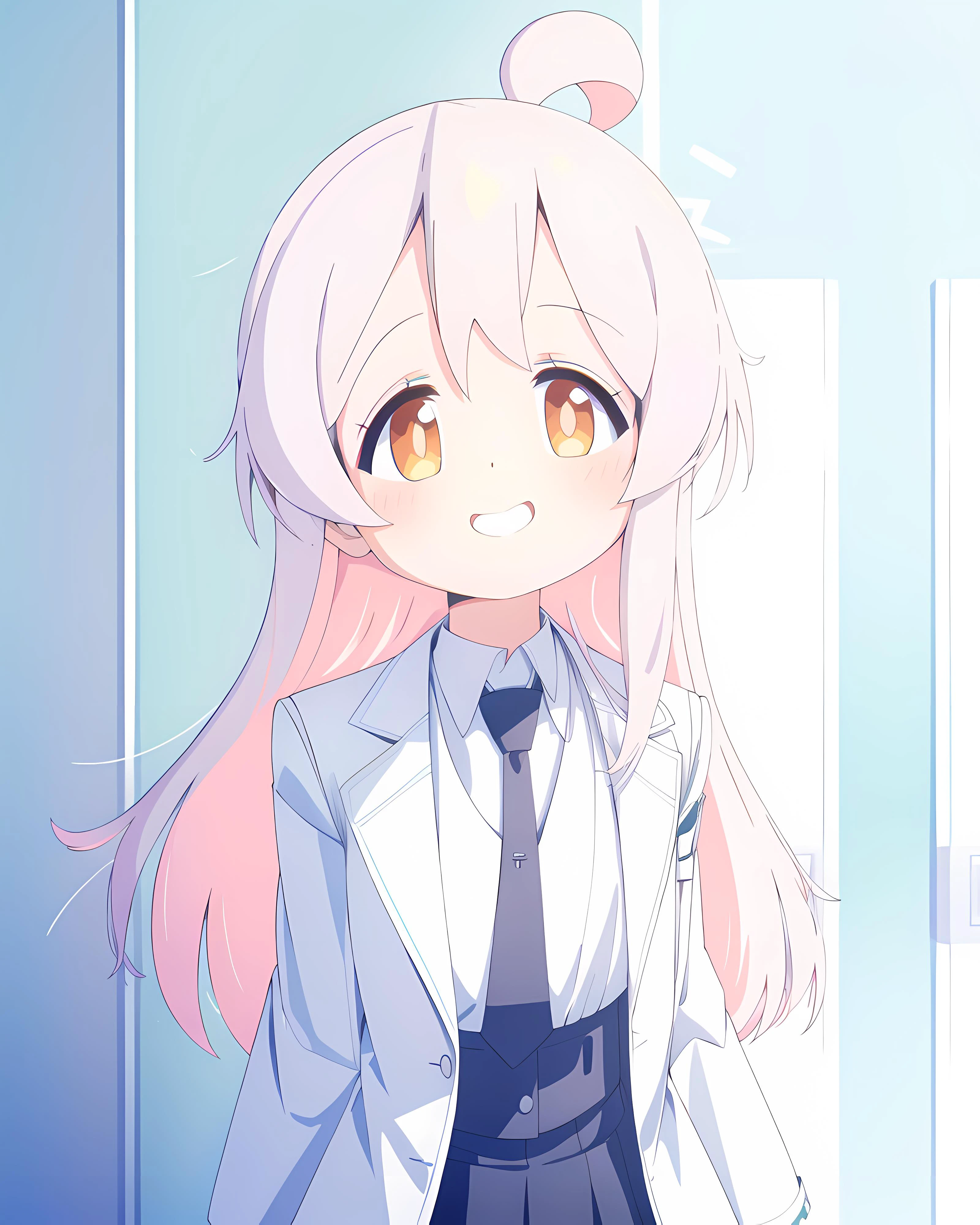<lora:onimaiMahiro_v10: 1>
<lora:add_detail: 0.2>
<lora:hayaseYuukaLora_v1: 0.15>
<lora:noa: 0.05>
<lora:abydosBlueArchive_v1: 0.05>
{{{masterpiece}}}, {best quality},beautiful eyes,1girl,(:1.15), standing, (halo), arms behind back, smile, (white coat,white jacket,:1.15), (black jacket:0.85), black skirt, black skirt, blue necktie, looking at viewer, medium breasts, multicolored jacket, necktie, off shoulder, open clothes, open jacket,