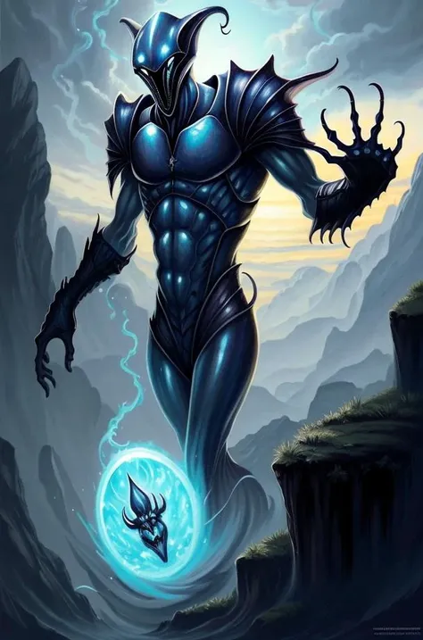 <lora:alien3:1> concept art of BIGBADEJO ALIEN_MONSTER, xenomorph by giger, bigbadejo alien_monster , cowboy shot, masterpiece, best quality, highly detailed, perfect fingers, clean lines, upper body, 5fingers, good hands, good fingers, good eyes, looking straight, hd, 8k, trending, professional, symmetrical, hires, <lora:runemagic:0.4> Rune_Magic, Magic, Power