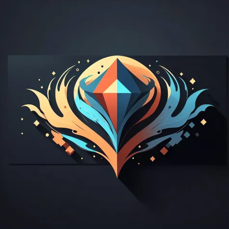 make a logo with the name of lerion, showing the signs capricorn, Virgo and Leo, adding the onyx, tiger&#39;s eye and topaz, make it more abstract

