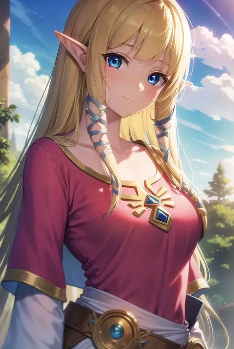 Zelda naked with humongous breasts