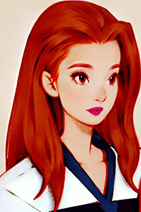 (extremely detailed 8K, high resolution, ultra quality), <lora:Style_fftstyle_v1.8_&_v2.2_merge:1>, <lora:6teen_JenMasterson:0.5> jen_masterson, auburn hair, lipstick