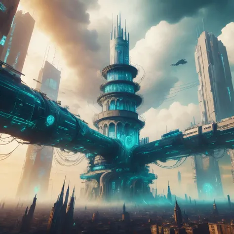 <lora:C7b3rp0nkStyle:1>RAW Photo of CyberpunkWorld The Tower of Pisa, cyberpunk style, photorealistic, (Masterpiece:1.3) (best quality:1.2) (high quality:1.1)