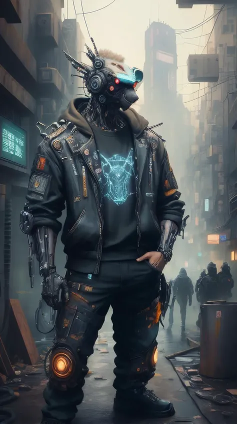 <lora:C7b3rp0nkStyle:1>RAW Photo of CyberpunkWorld teddybear, cyberpunk style, photorealistic, (Masterpiece:1.3) (best quality:1.2) (high quality:1.1)